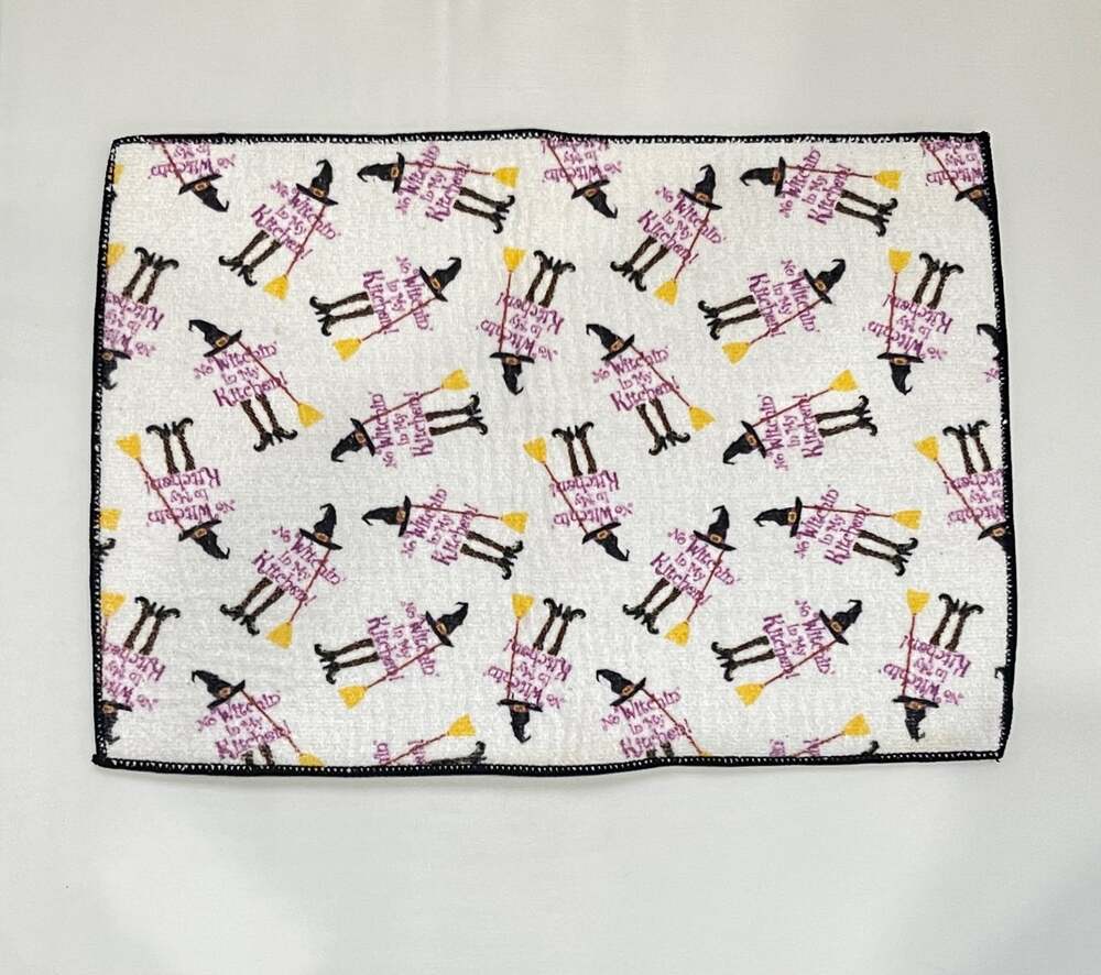 Lovely Vintage Drying Dish Mat